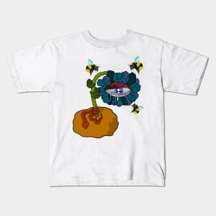 Sad Freida Flower Kids T-Shirt